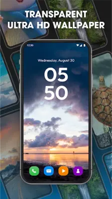 Transparent HD Wallpaper android App screenshot 2