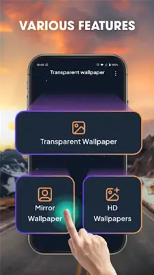 Transparent HD Wallpaper android App screenshot 3