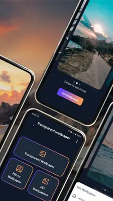 Transparent HD Wallpaper android App screenshot 4